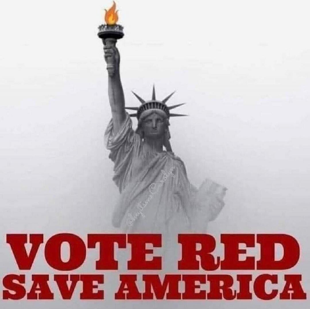VOTE RED SAVE AMERICA