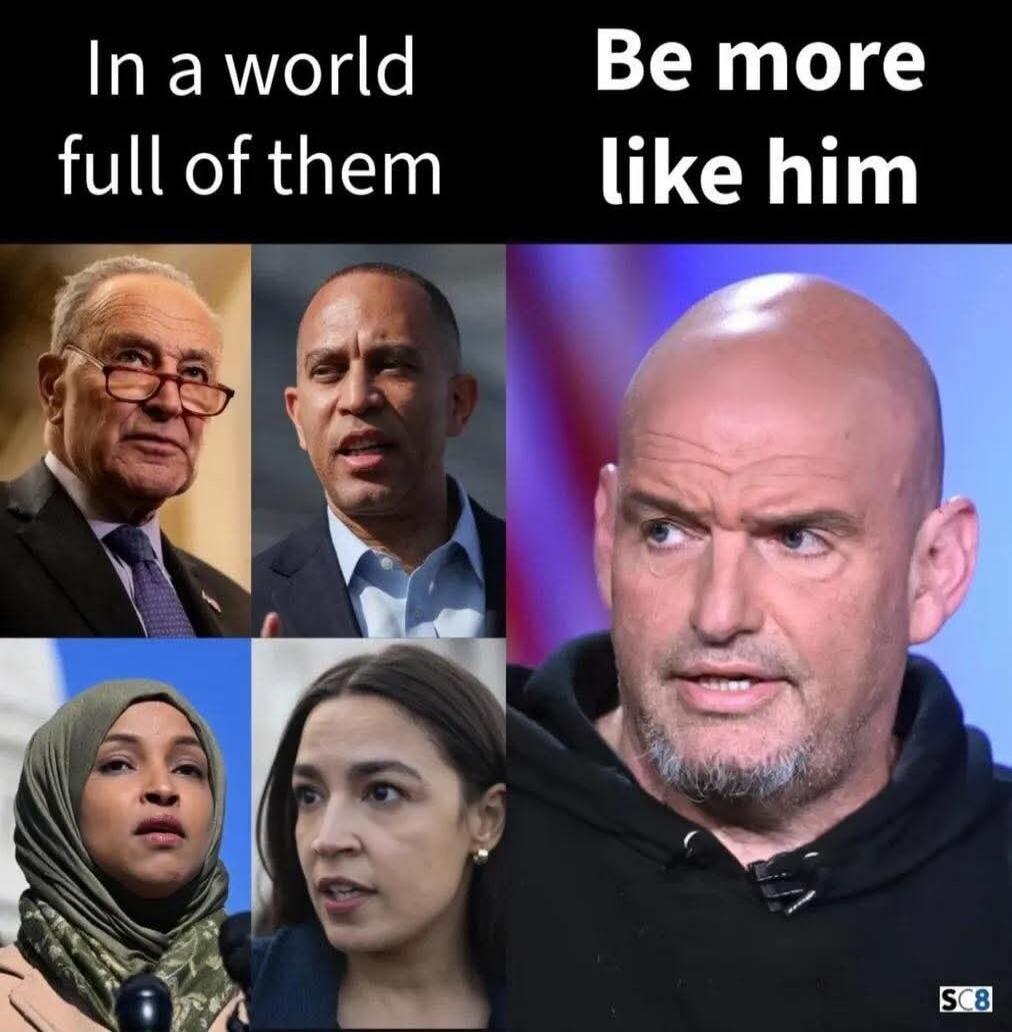 In a world full of them. Be more like him.