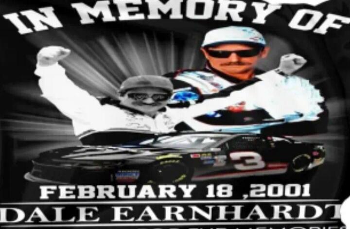 IN MEMORY OF
FEBRUARY 18, 2001
DALE EARNHARDT
