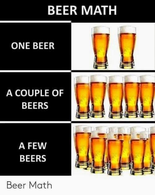 BEER MATH 01913 A COUPLE OF BEERS Beer Math