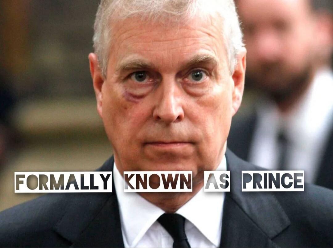 FORMALLY KNOWN AS PRINCE