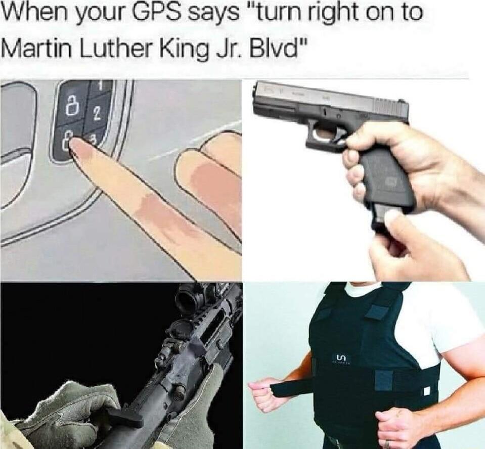 When your GPS says turn right on to Martin Luther King Jr Blvd L 5 V