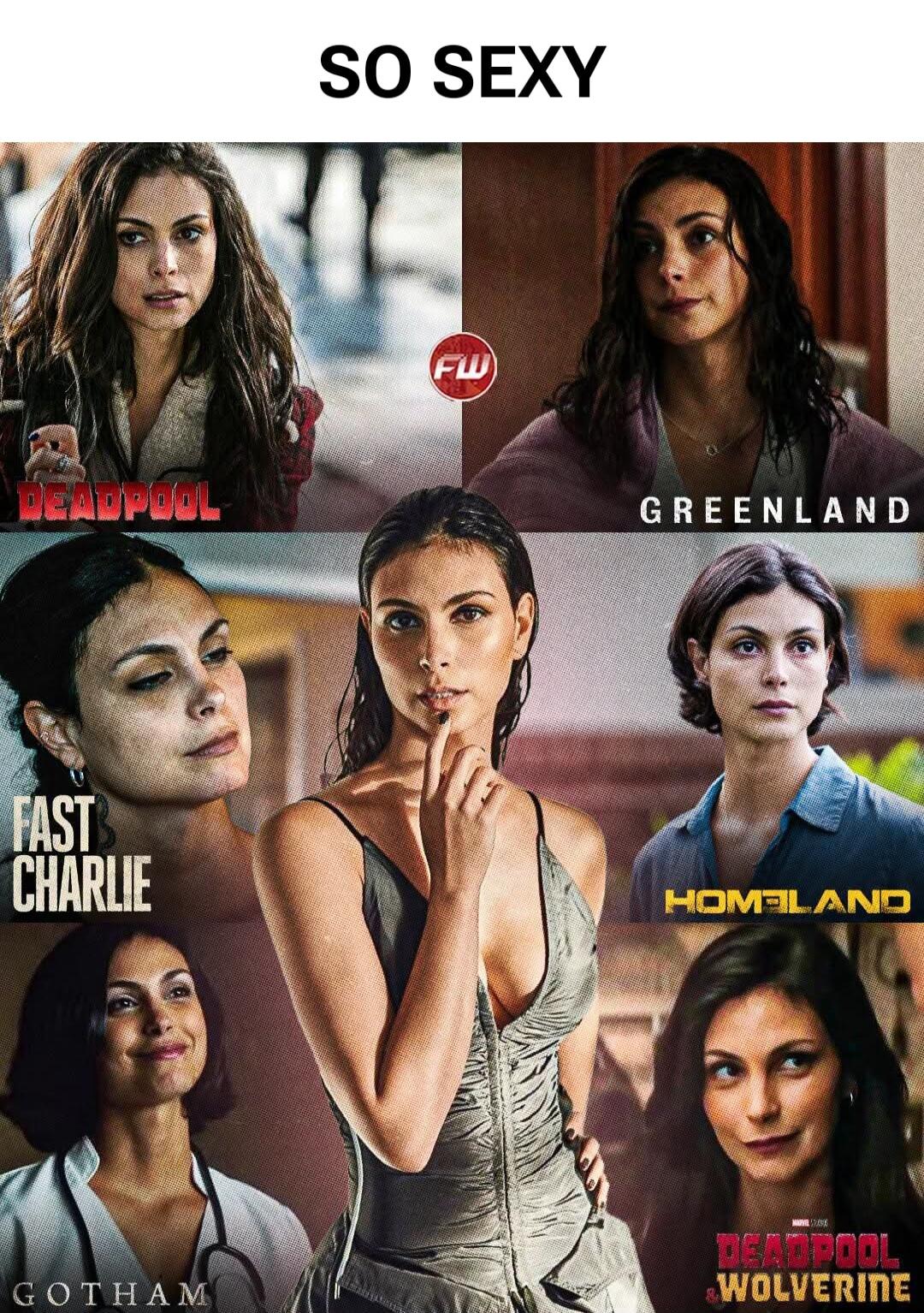 SO SEXY DEADPOOL GREENLAND FAST CHARLIE HOMELAND GOTHAM DEADPOOL WOLVERINE FW