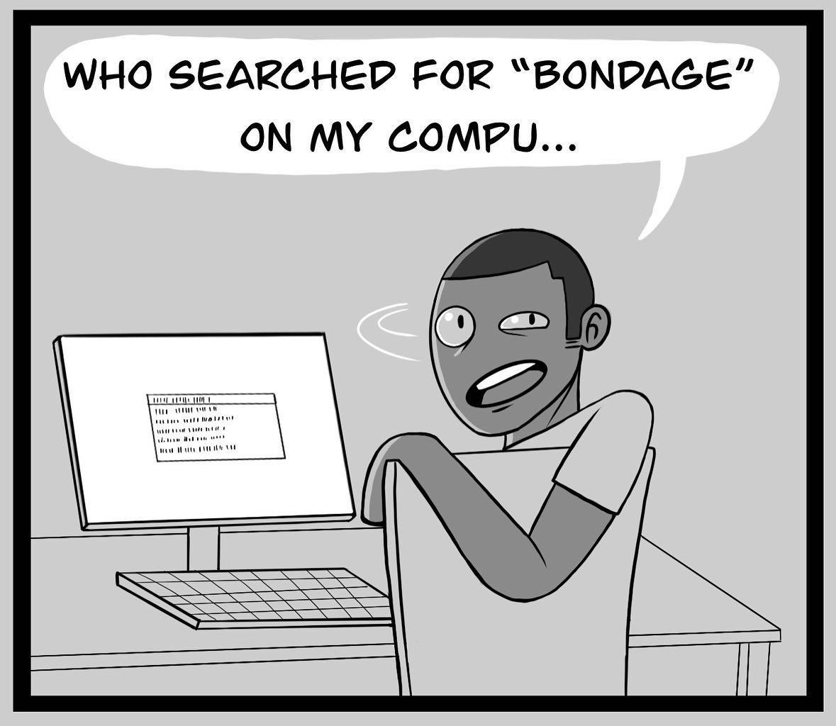 WHO SEARCHEPD FOR BONPAGE ON MY COMPU