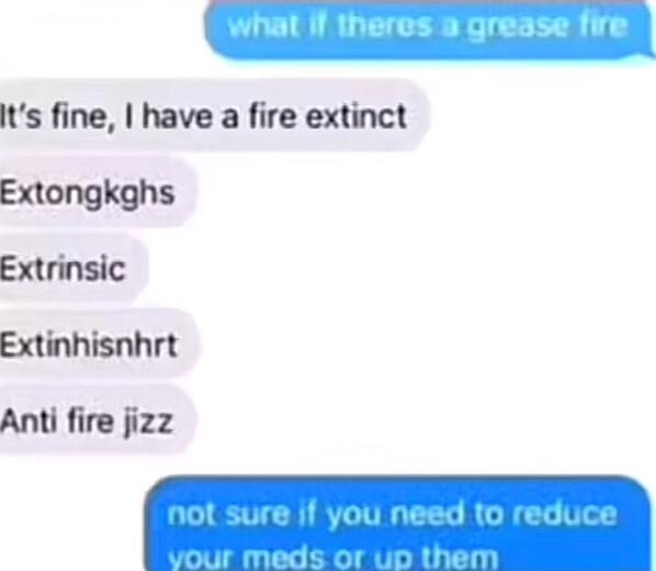 Its fine have a fire extinct