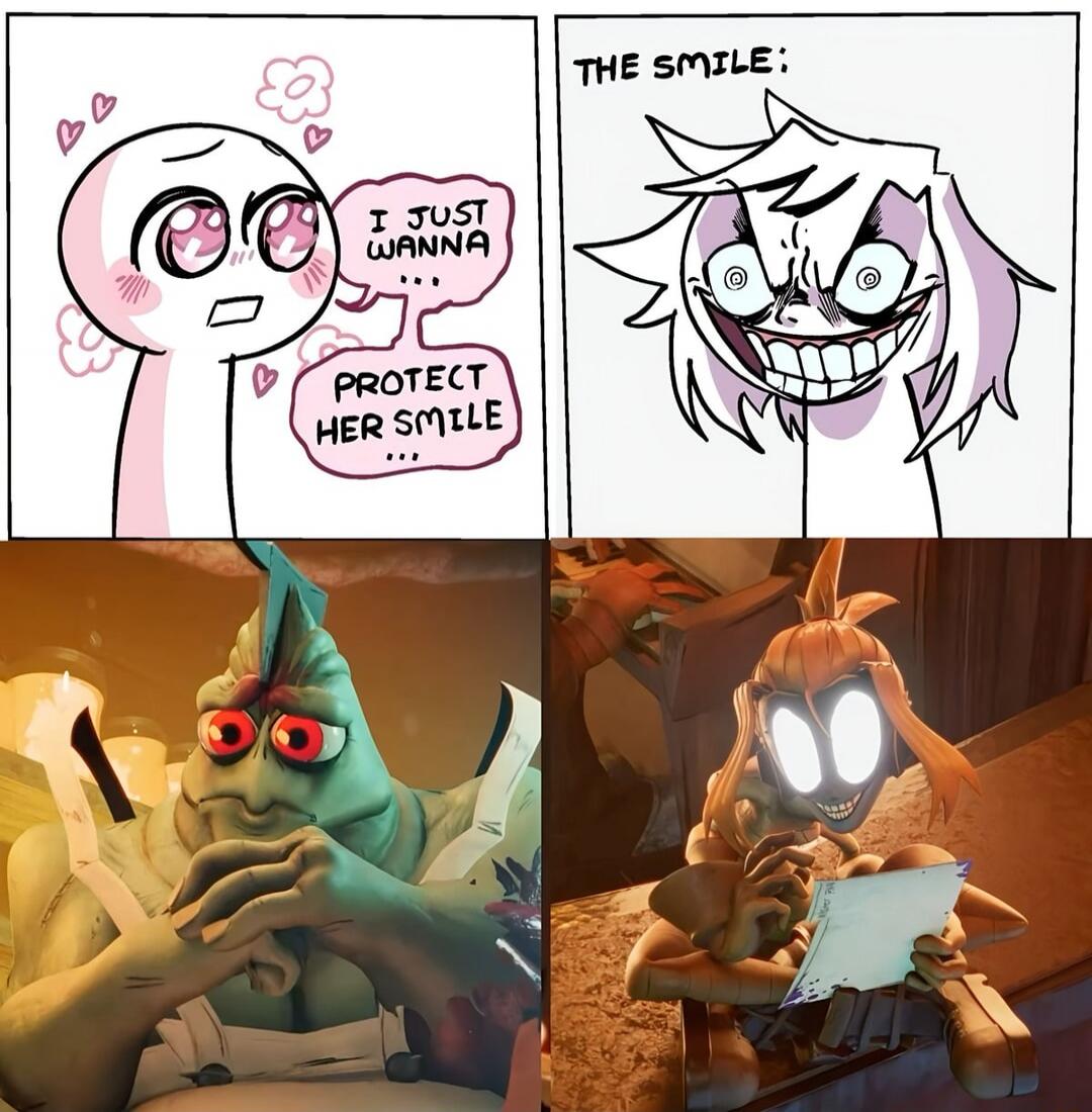 I JUST WANNA PROTECT HER SMILE THE SMILE: