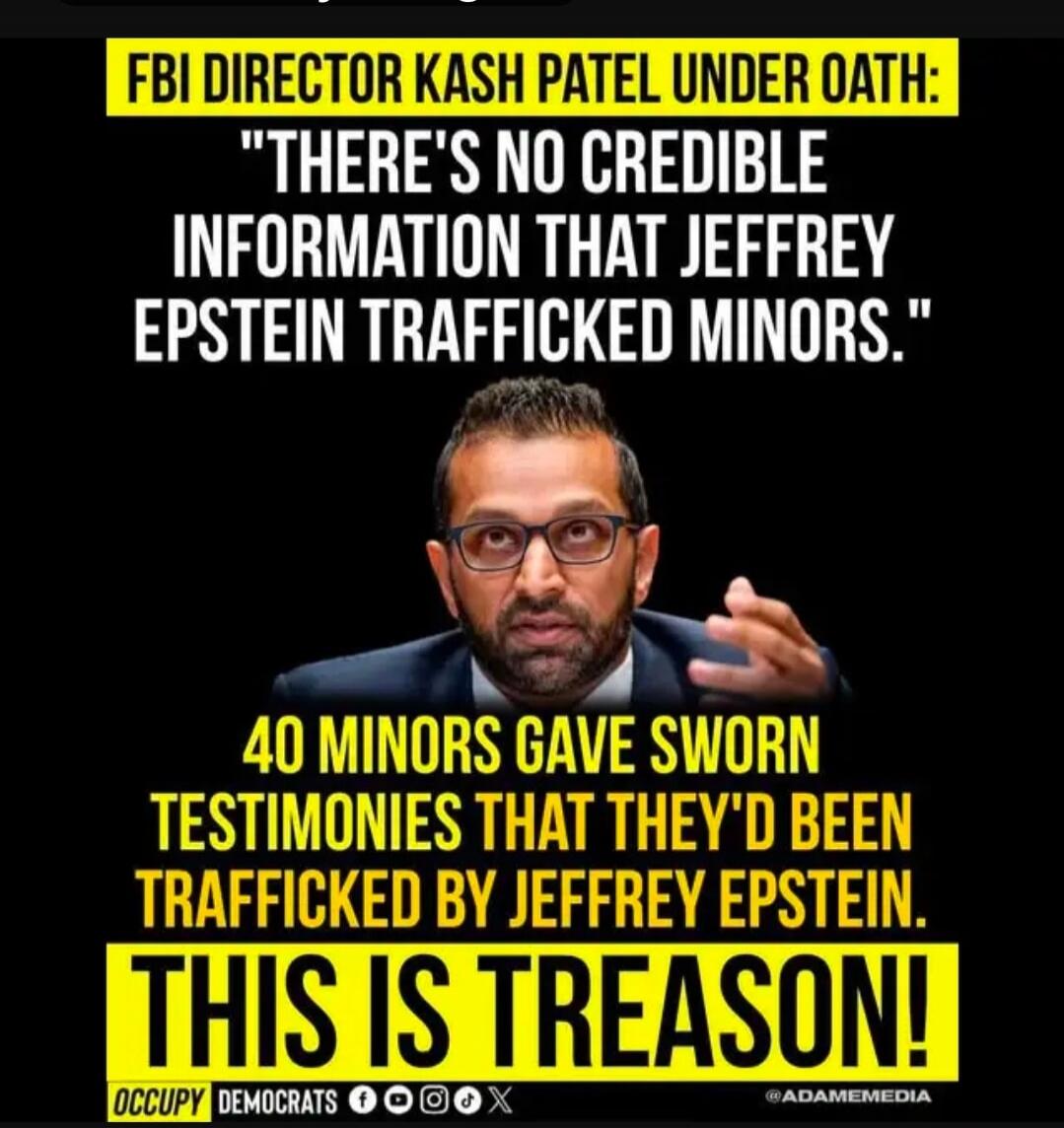 FBI Director Kash Patel under oath: 