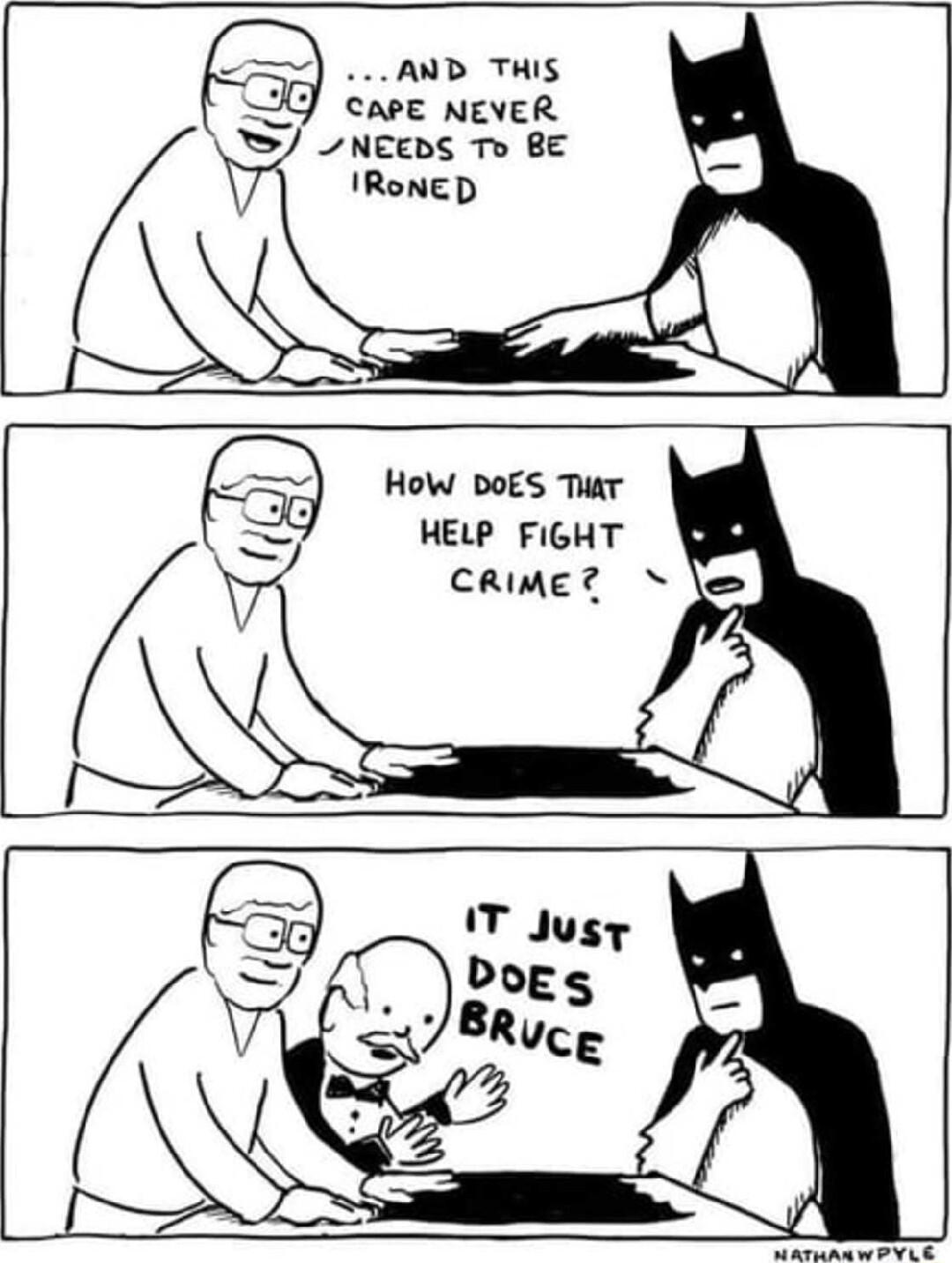 AND THIS CAPE NEVER NEEDS To BE IRoNED How DOES Tiar HELP FIGHT CRIME