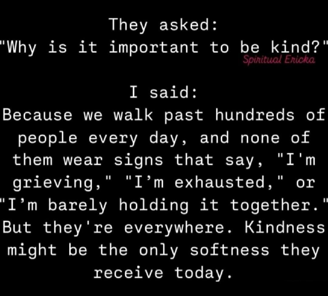They asked: 
