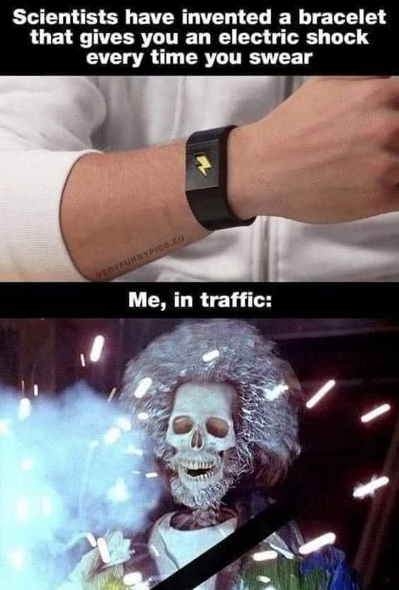 Scientists have invented a bracelet that gives you an electric shock every time you swear