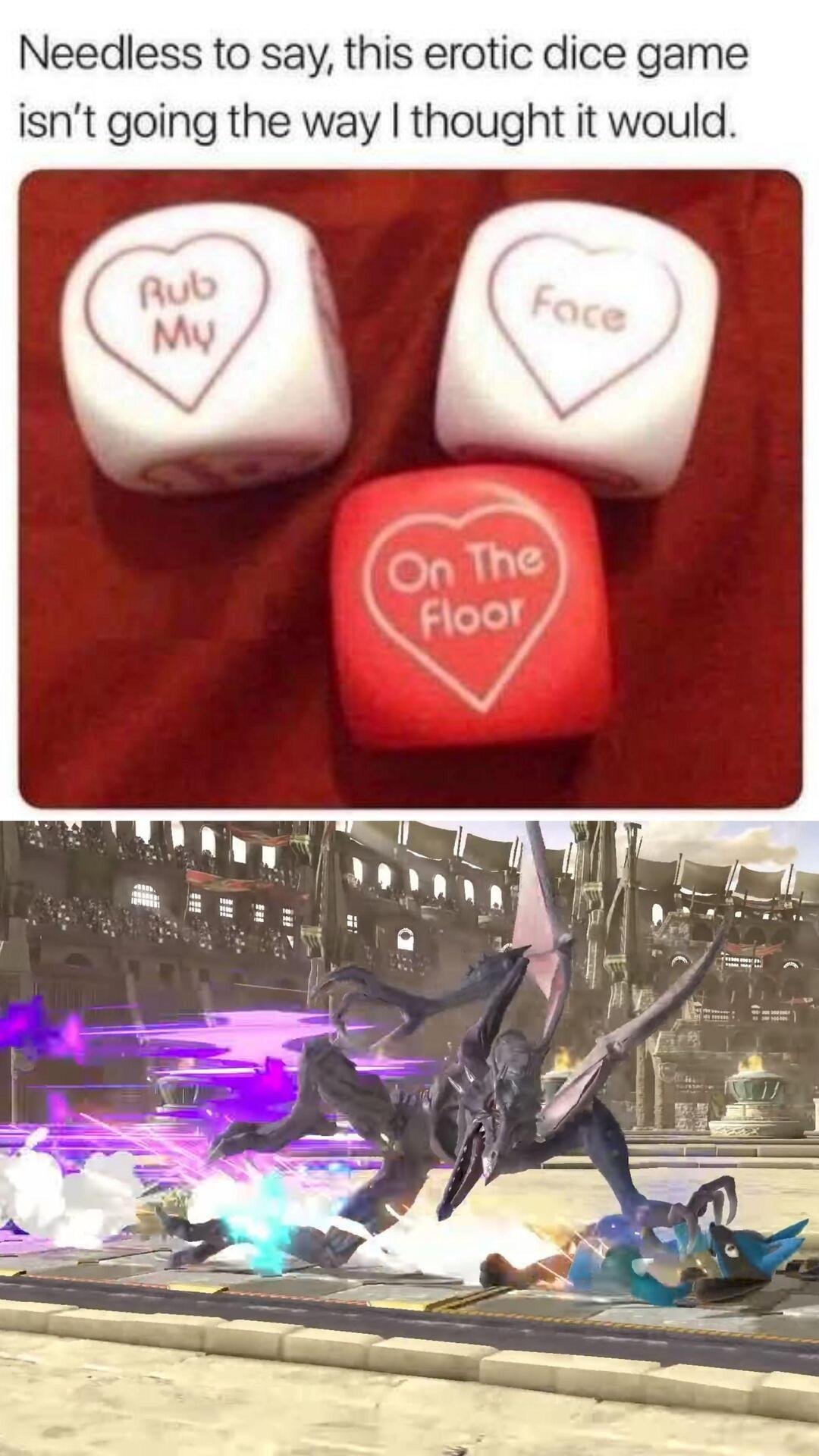 Needless to say this erotic dice game isnt going the way thought it would