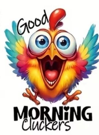 Good MORNING Cluckers