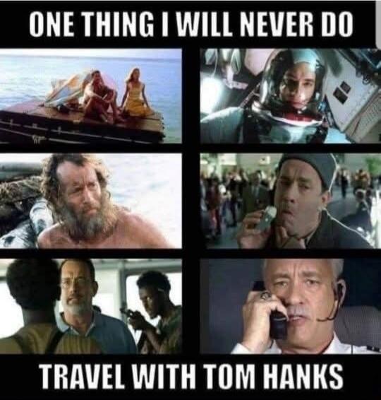 ONE THING I WILL NEVER DO
TRAVEL WITH [REDACTED]