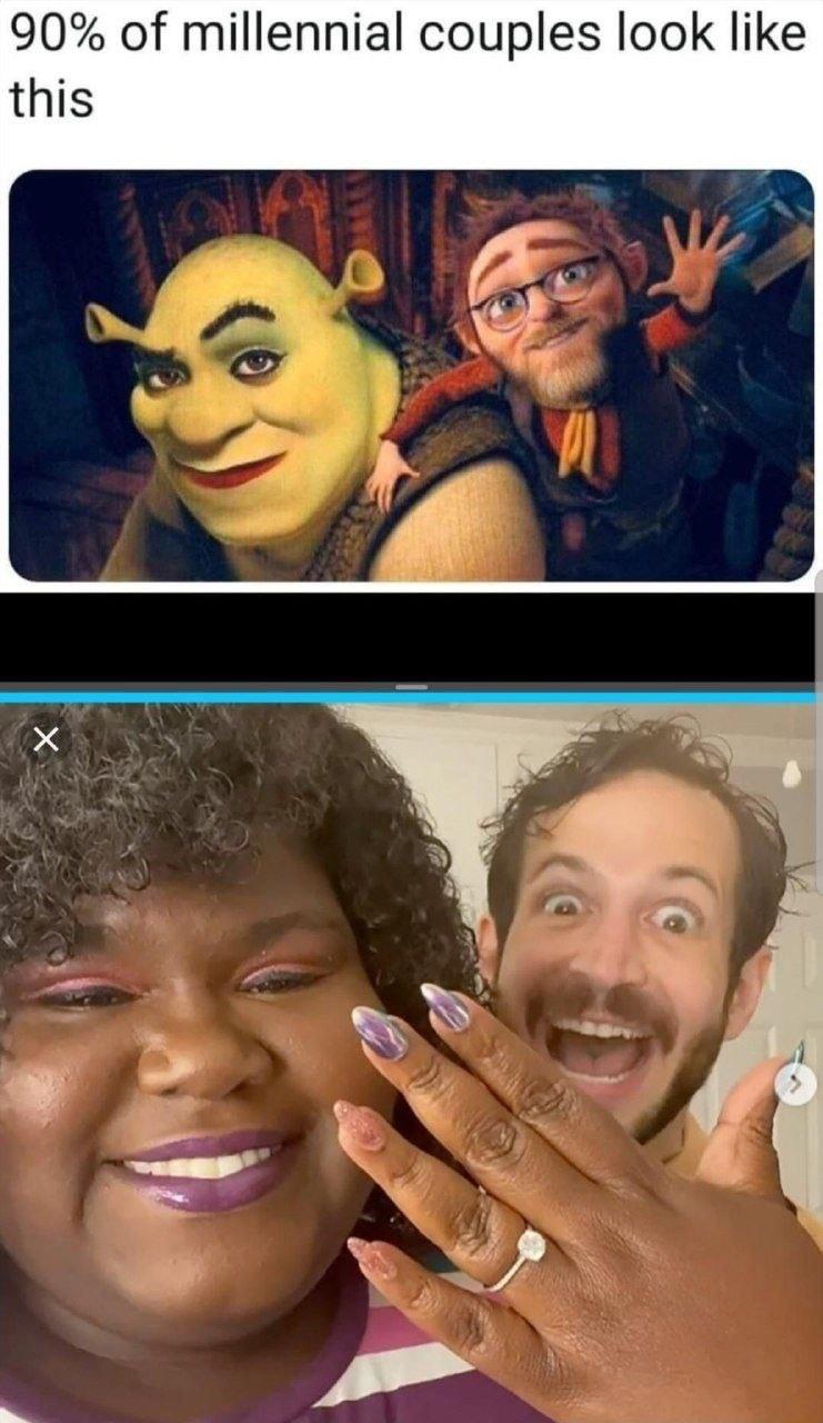 90 of millennial couples look like this