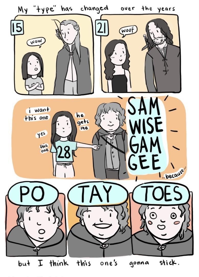 My type has changed over 4he year but T think tWis ones gonna stick