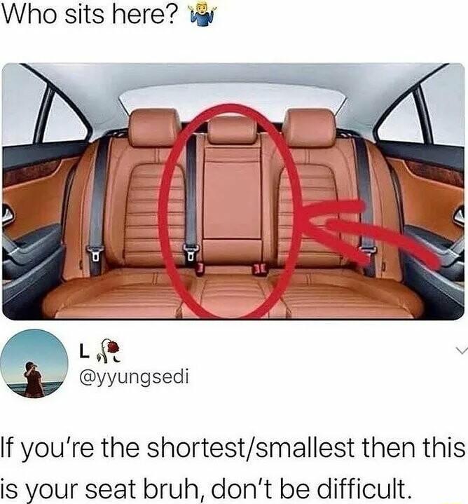 Who sits here v L yyungsedi If youre the shortestsmallest then this is your seat bruh dont be difficult