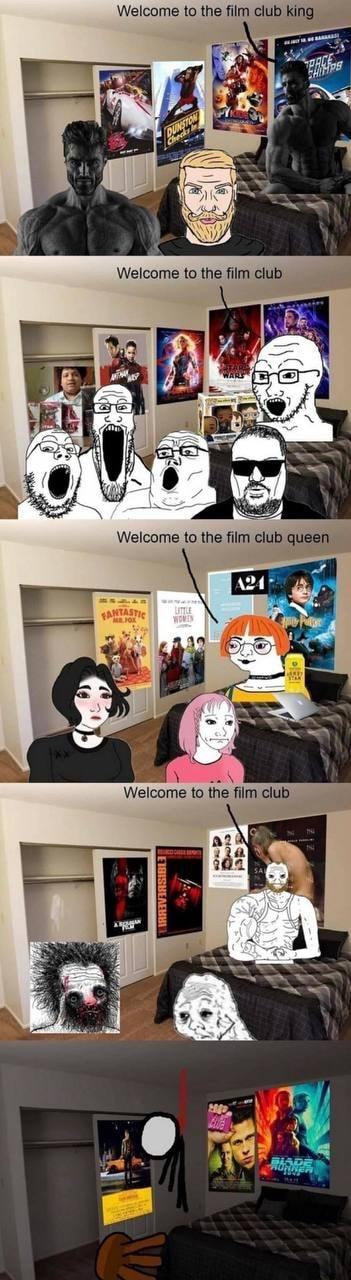 Welcome to the film club king