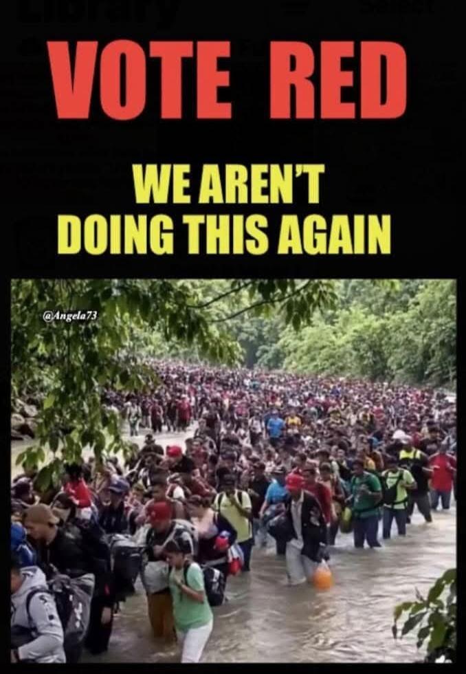 VOTE RED WE AREN'T DOING THIS AGAIN @Angela73