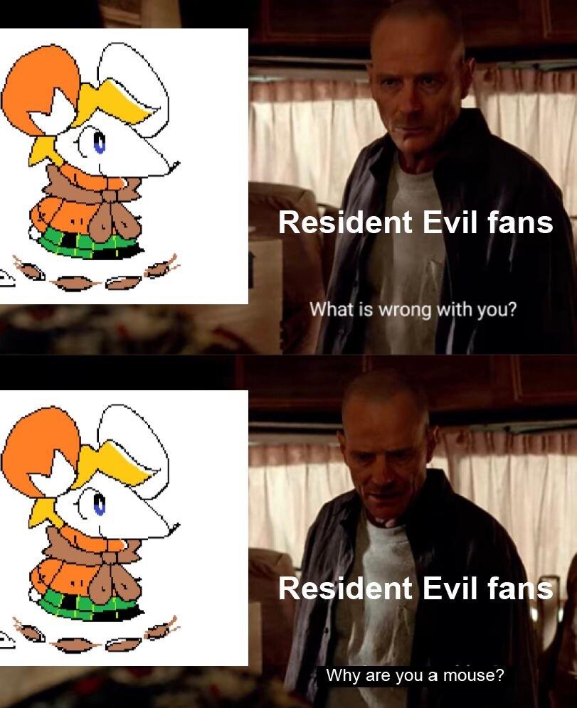 FESLENASVIREL BN What is wrong with you Residt ISVIRET L y Why are you a mouse