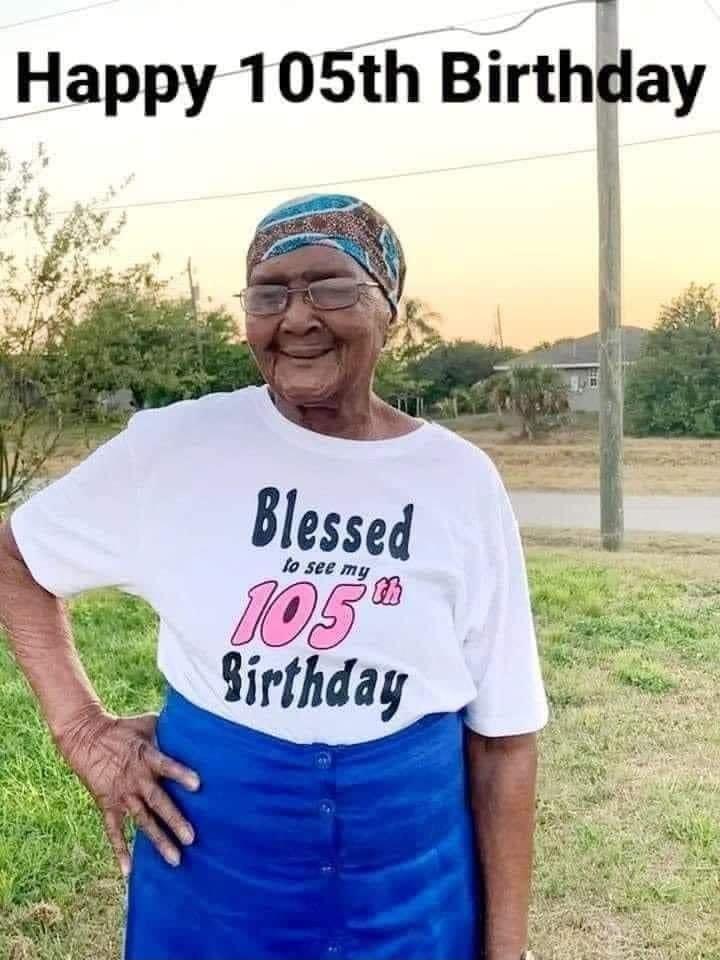 Happy 105th Birthday