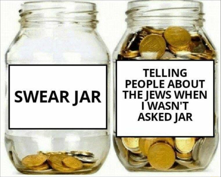 TELLING PEOPLE ABOUT I SWEAR JAR THEIJEIVAEIIVVEN ASKED JAR N