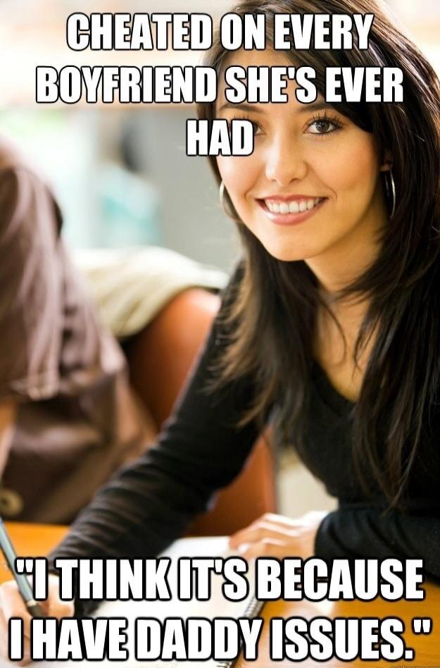 CHEATED ON EVERY BOYFRIEND SHE'S EVER HAD 