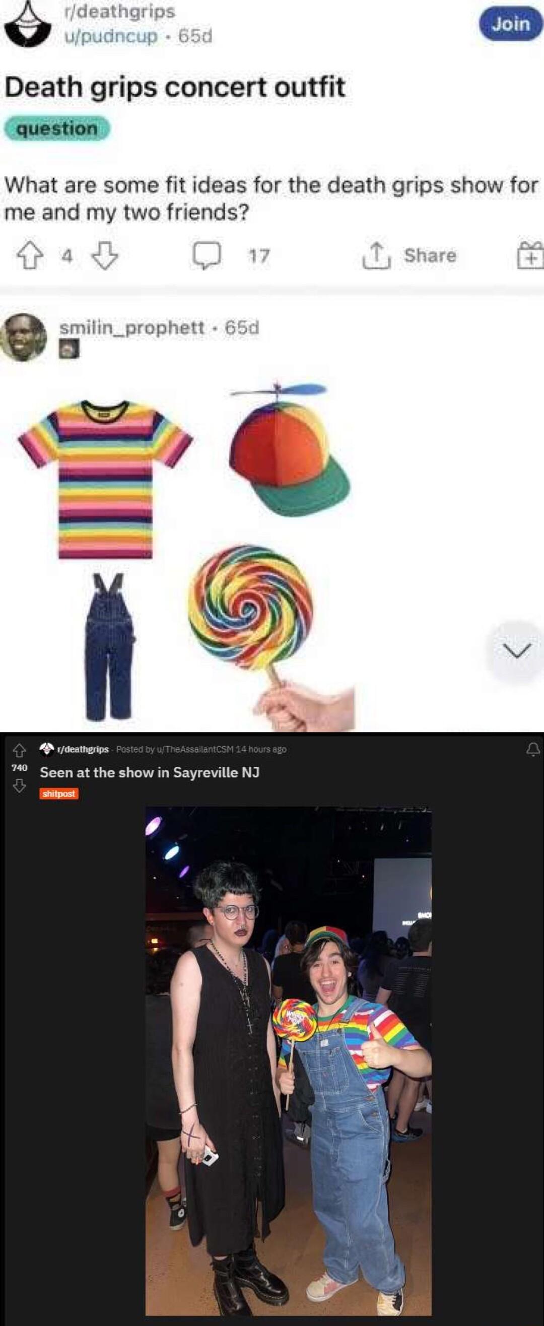 rip Death grips concert outfit question What are some fit ideas for the death grips show for me and my two friends ilin_prophett