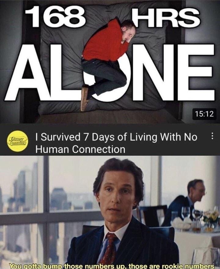 Survived 7 Days of Living With No Human Connection