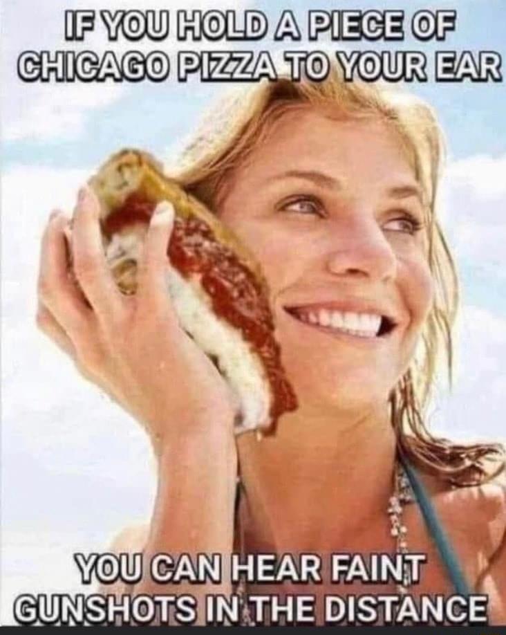 IFYoU HeLb A PIScE 6F CHICAGO PFZZA TONOUR Oy