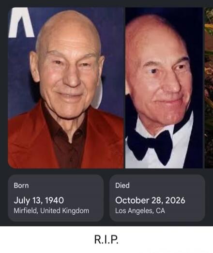 Born July 13, 1940 Mirfield, United Kingdom. Died October 28, 2026 Los Angeles, CA. R.I.P.