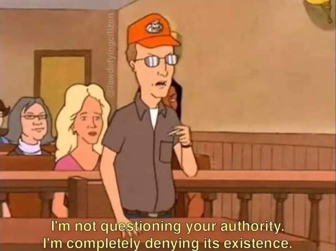 b bt Im not qu omng your auhorlly ay s e TR e S O s