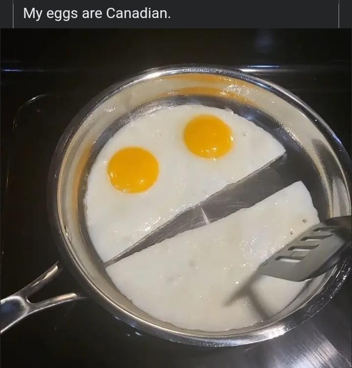 My eggs are Canadian