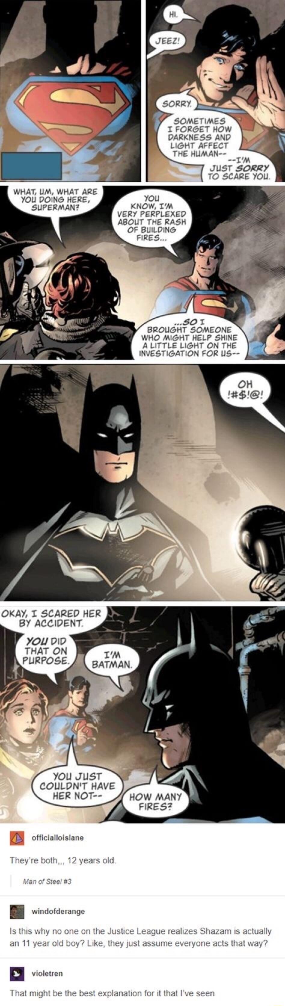 OKAY T SCARED HER BY ACCIDENT You v THAT ON PLRPOSE YOU JusT COULDNT HAVE HER NOT officialloislane windofderange e the best explanal 50 1 g BROUGHT SOMEONE WHO MIGHT HELP SHINE A LITTLE LIGHT ON THE NVESTIGATION FOR LS