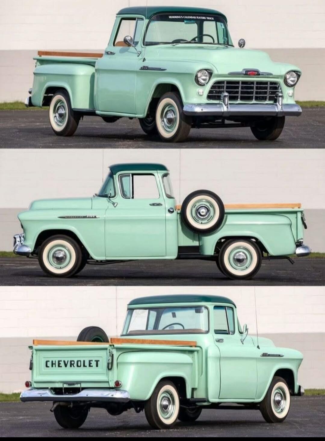 HEMMING'S CALENDAR FEATURE TRUCK CHEVROLET 3100