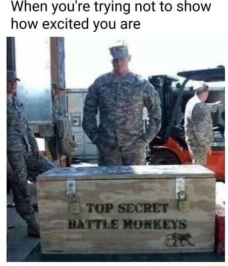 When youre trying not to show how excited you are