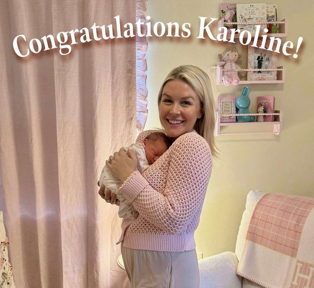 Congratulations Karoline!