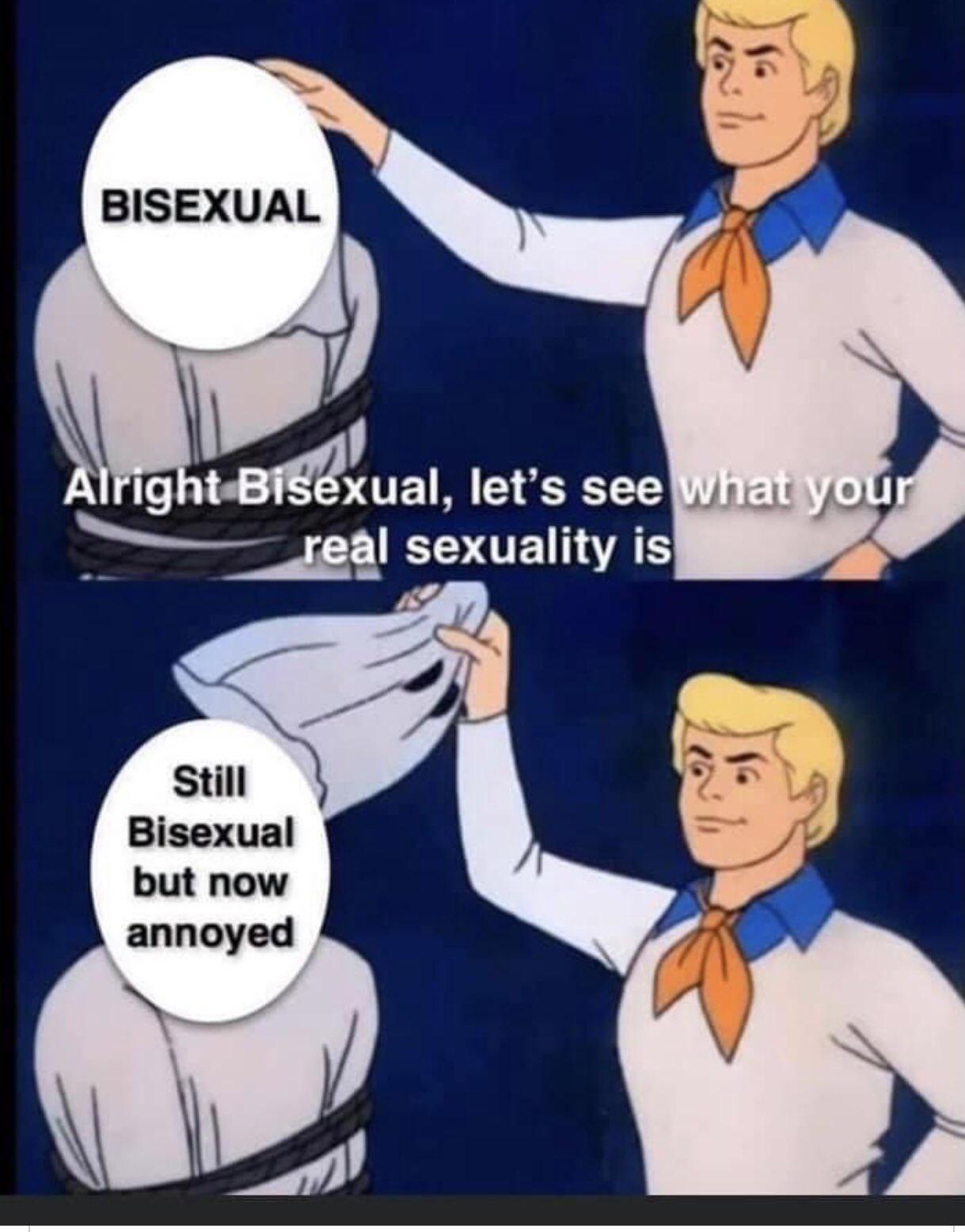 AlFighte tuBxual lets see ggal sexuallty 5 si Bisexual but now annoyed