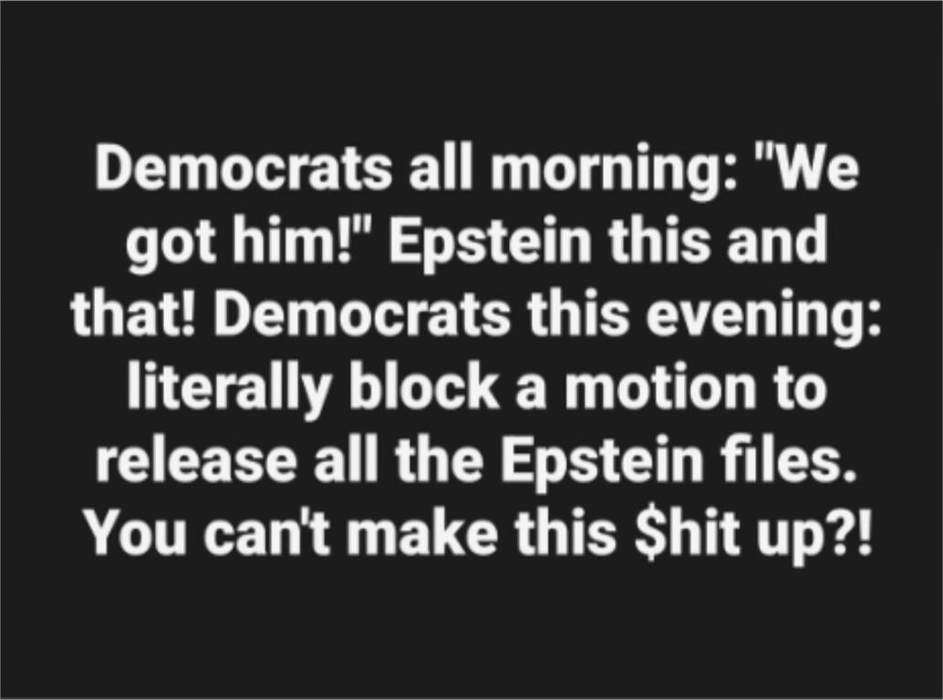 Democrats all morning: 