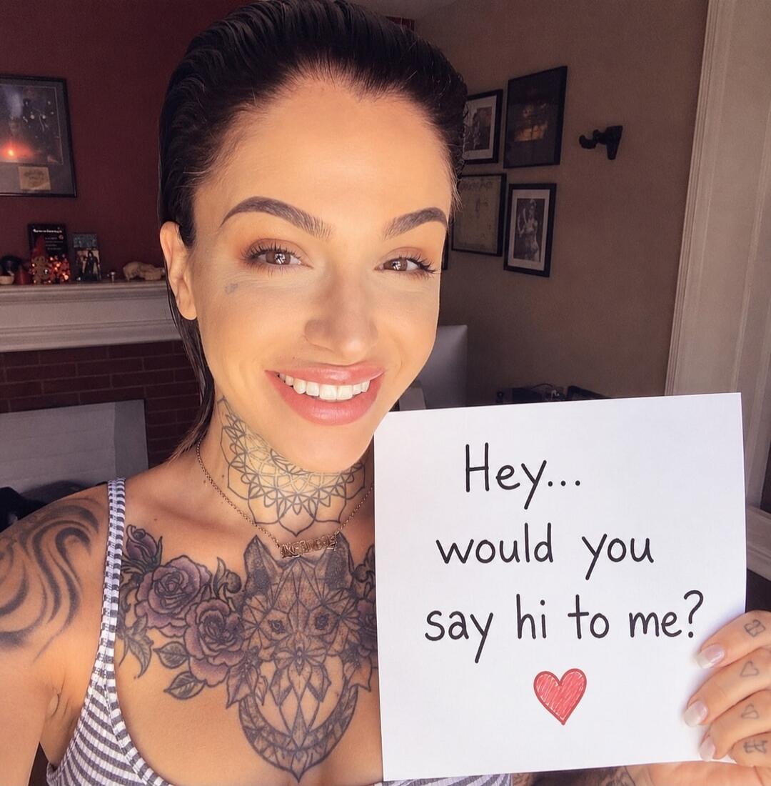 Hey... would you say hi to me? ❤️
