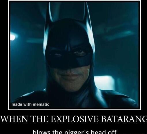 sy F made with mematic WHEN THE EXPLOSIVE BATARANC hilawe the nicoerc head nff