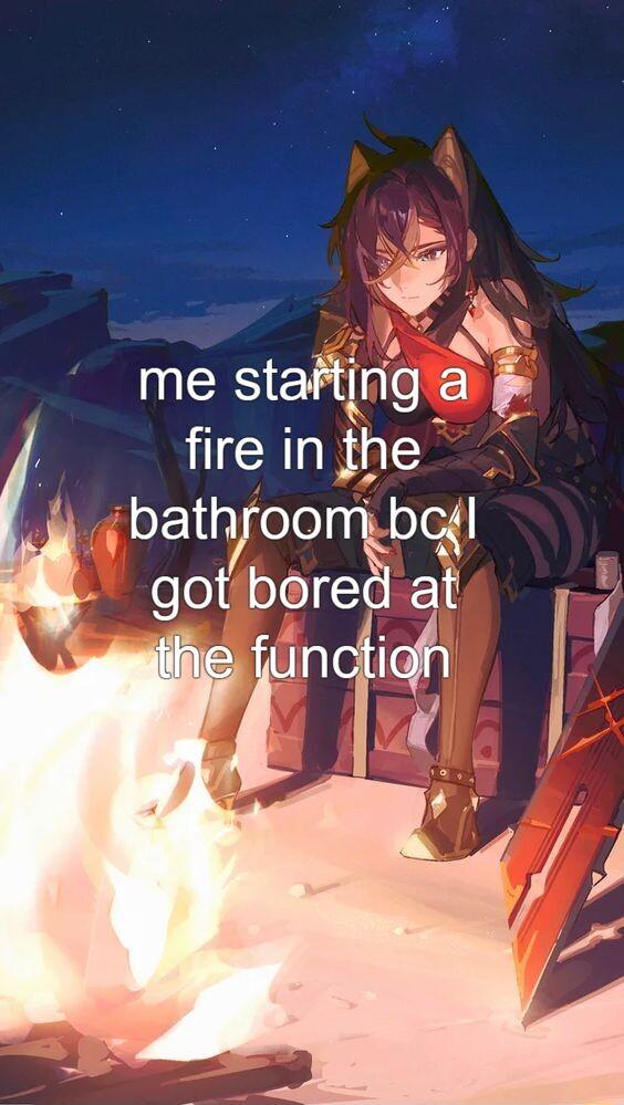 o Z me stafting a g fire in Ihe