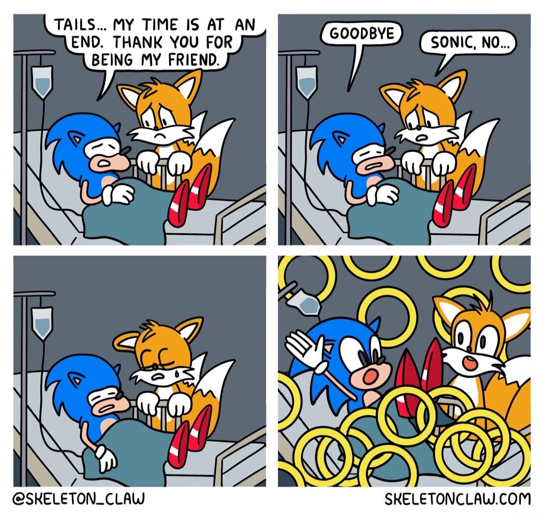 TAILS MY TIME IS AT AN END THANK YOU FOR SKELETONCLALLCOM