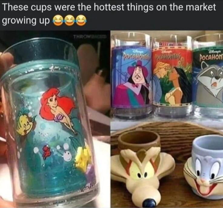 These cups were the hottest things on the market growing up 9