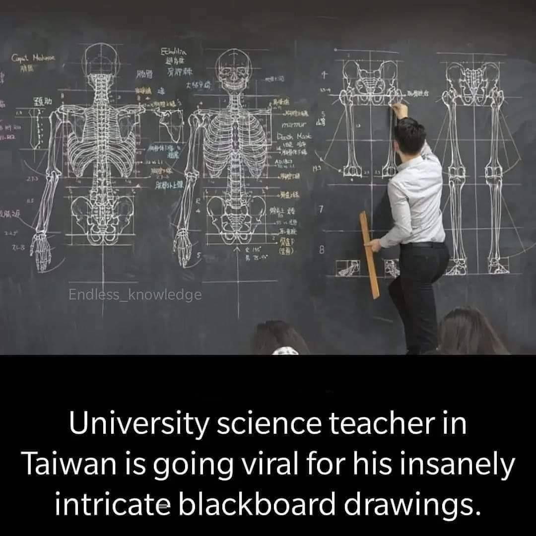 University science teacherin Taiwan is going viral for his insanely Tadgler 1ec ol Te oloLTe Re IIgTo B