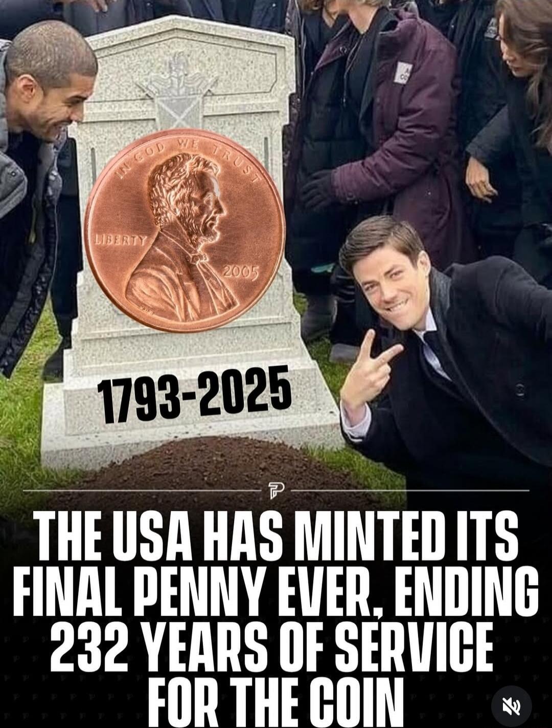 THE USA HAS MINTED ITS FINAL PENNY EVER, ENDING 232 YEARS OF SERVICE FOR THE COIN
1793-2025