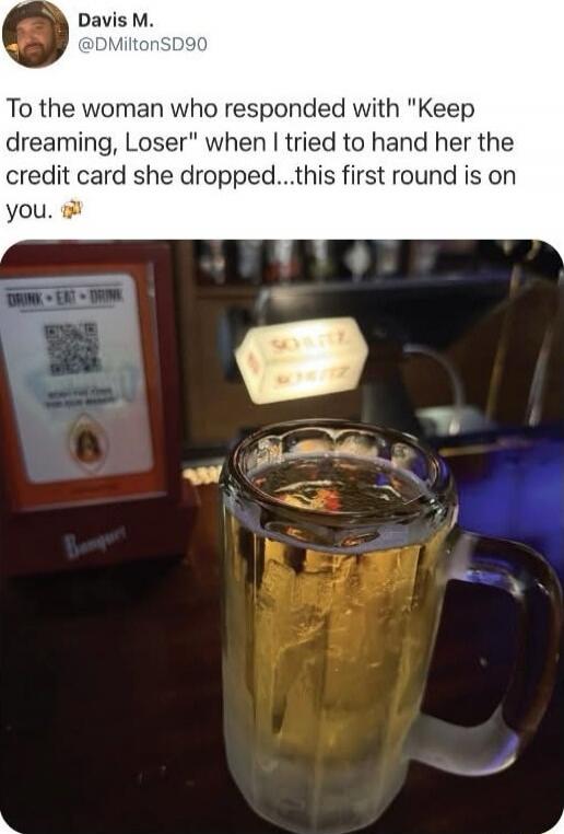 To the woman who responded with 