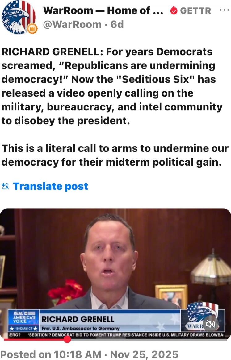 RICHARD GRENELL: For years Democrats screamed, “Republicans are undermining democracy!” Now the 