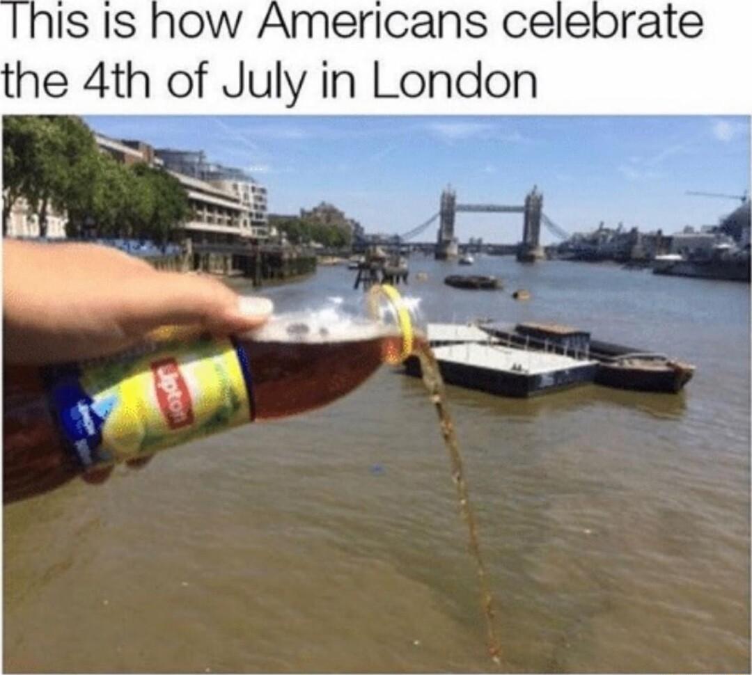 IS Is how Americans celebrate he 4th of July in London s_