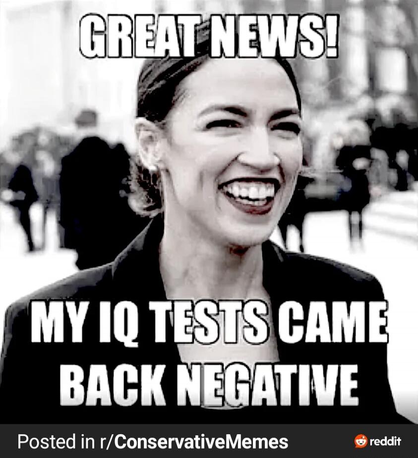 GREAT NEWS! MY IQ TESTS CAME BACK NEGATIVE