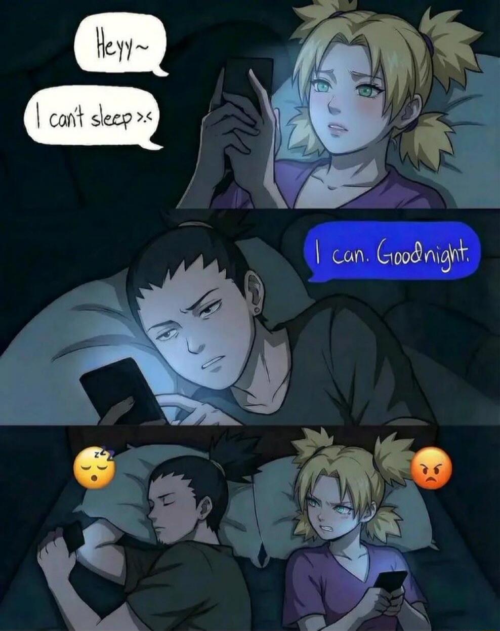 Heyy~ I can't sleep >:< I can. Goodnight.